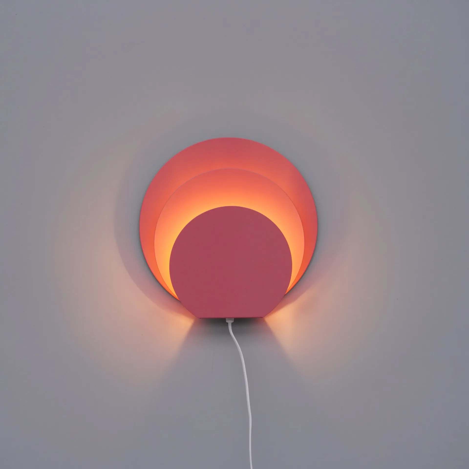 Wall light 'Delta' (vieux rose)