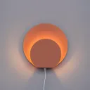 Wall light 'Delta' (beige red)