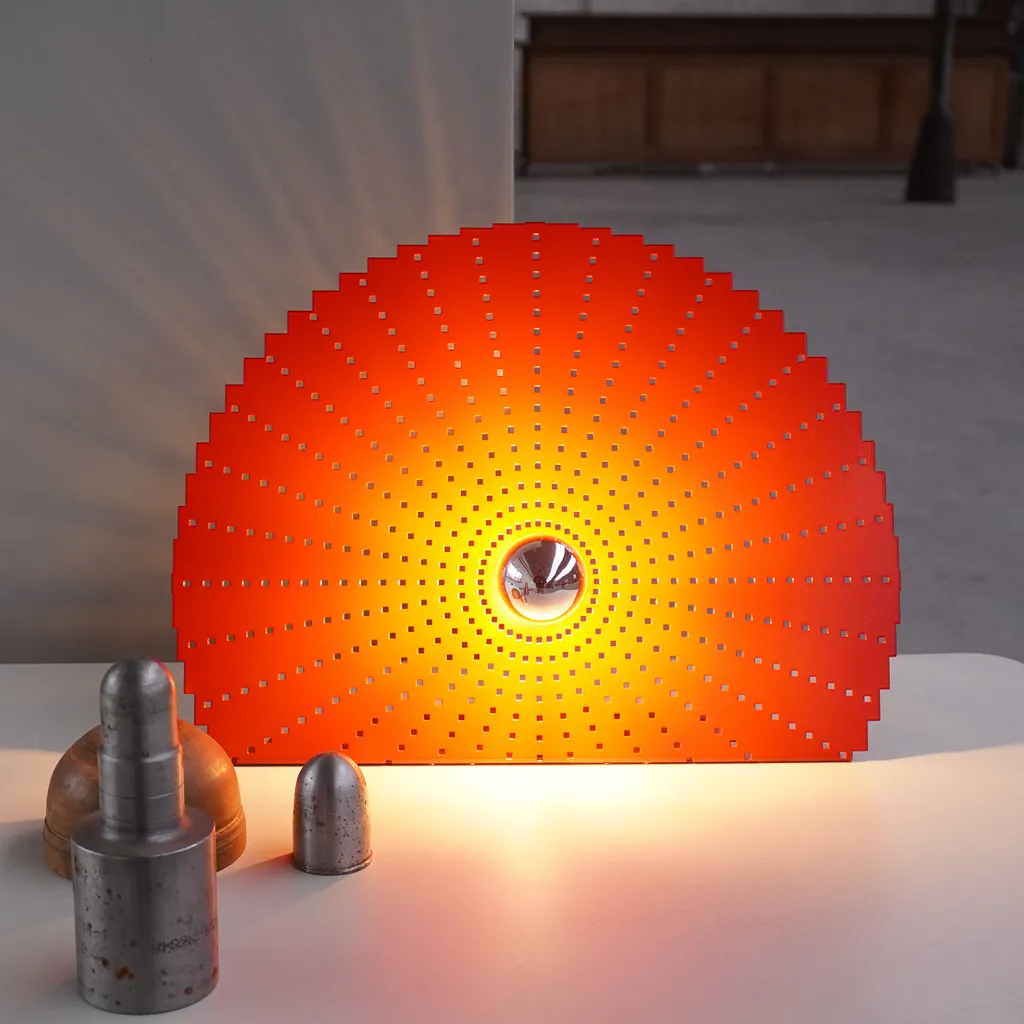 Table light 'Sunrise' (signal red)