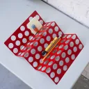 Tray 'Zig Zag' (D30, signal red)