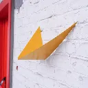 Shelf 'Heysel' (golden yellow)