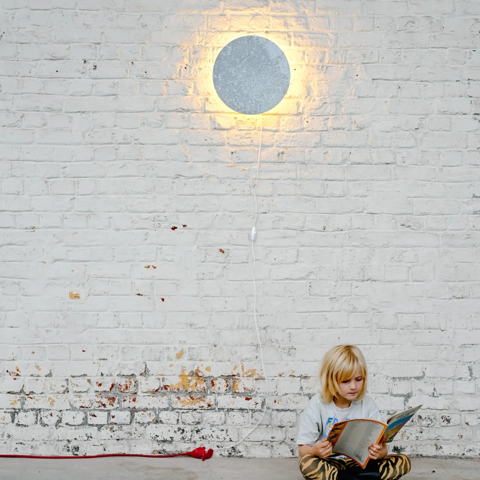 Wall or ceiling light 'D35' by Nathalie Dewez (weathered) (33)