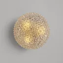 Bubble glass wall or ceiling light by Helena Tynell for Glashutte Limburg ca. 1970