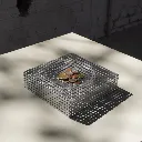 'Vide poche' in aluminised steel