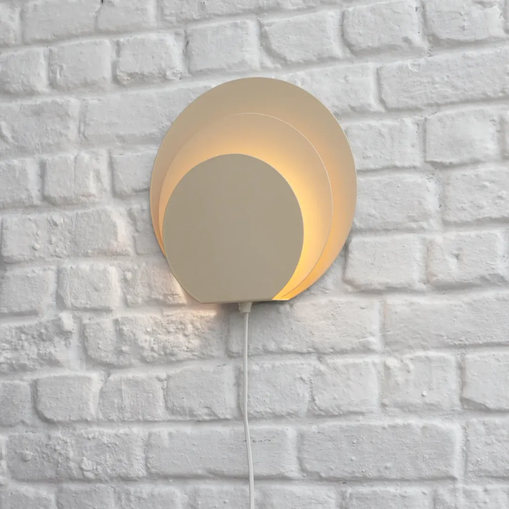 [Delta Light Ivory] Wall light 'Delta'