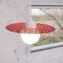 Wall or hanging light 'Schuman' D6 (signal red)