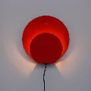 Wall light 'Delta' (signal red)