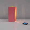 Light object 'Beekkant' (small, vieux rose)